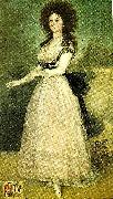 Francisco de Goya dona tadea arias de enriquez oil painting on canvas